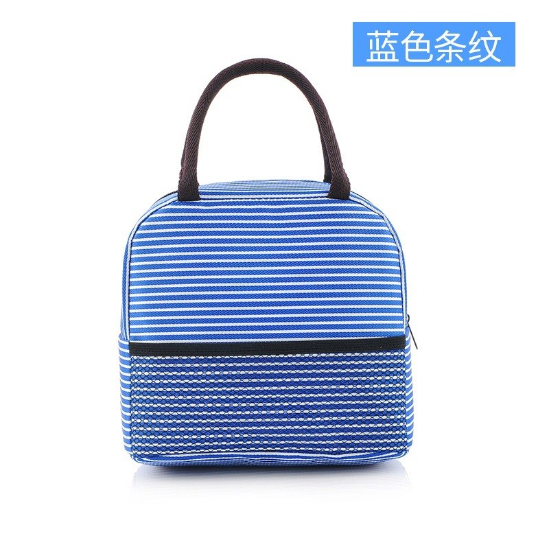 简约铝箔保温袋加厚手提保温便当包带饭的饭盒Q袋子手提保温袋饭