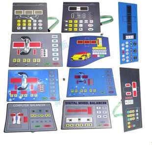 衡器面板优耐特100科星301平衡机按键板显示按钮薄膜键盘触摸开关