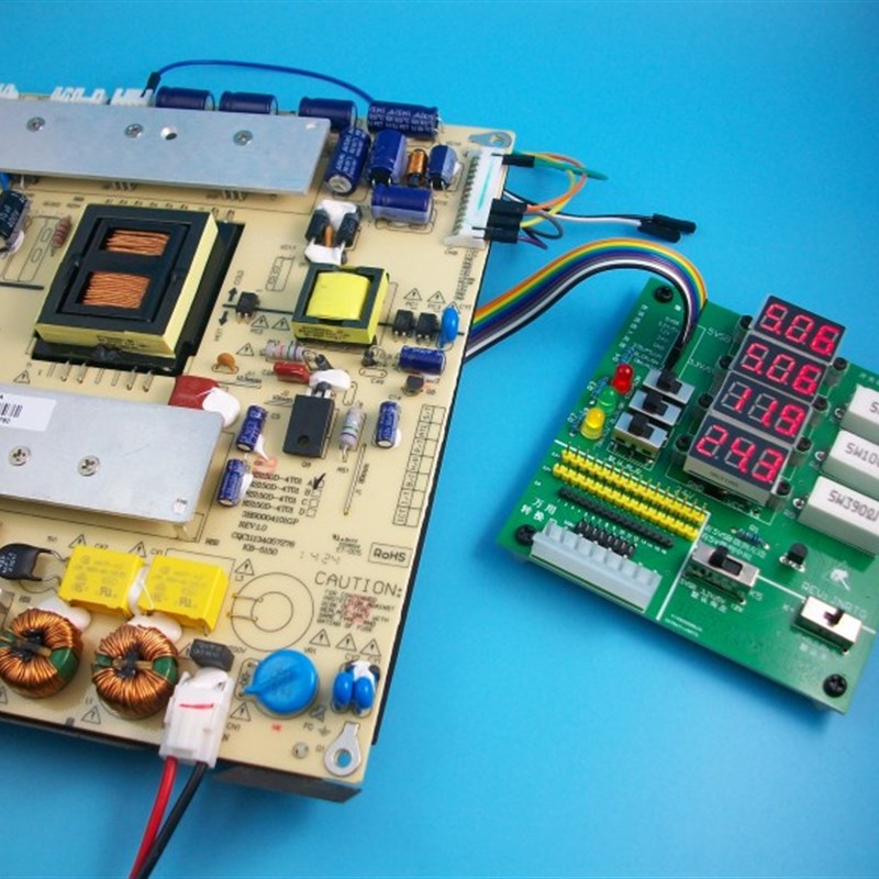 液晶电视维修电源专用检测工具 主板模拟控制器电源板工装带数显