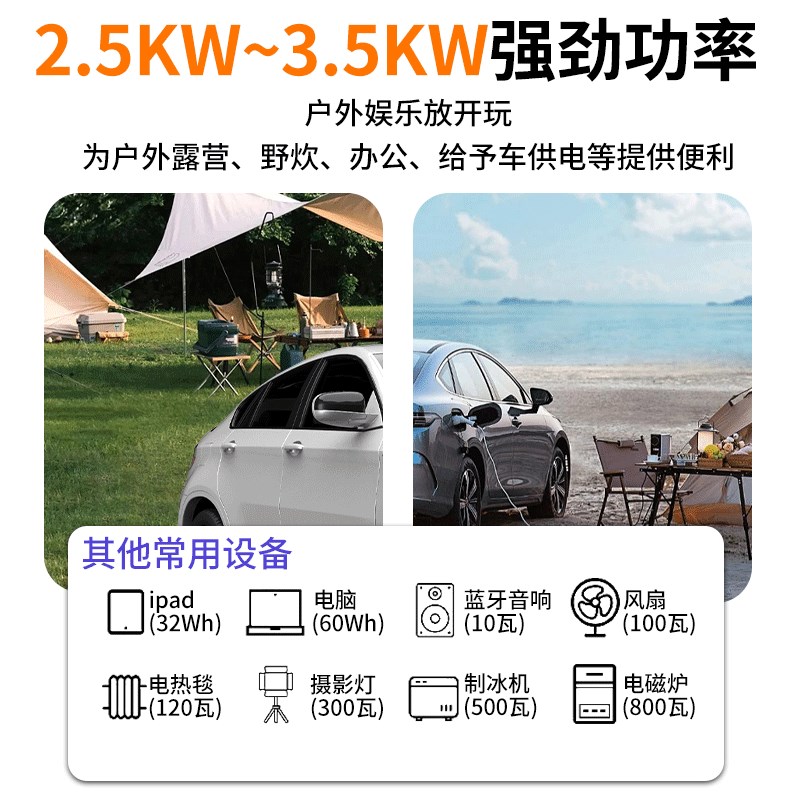 比亚迪海鸥对外放电枪器新能源汽车吉利星愿车载交流插座零跑插排