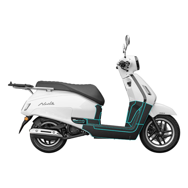 适用25款本田NS125LA加厚装甲贴摩托车身防刮保护贴纸改装件配件