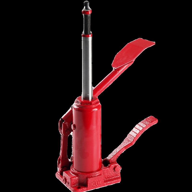 脚踏式千斤顶立式水钻机支架脚踩千斤顶立式油压小轿车载越野换