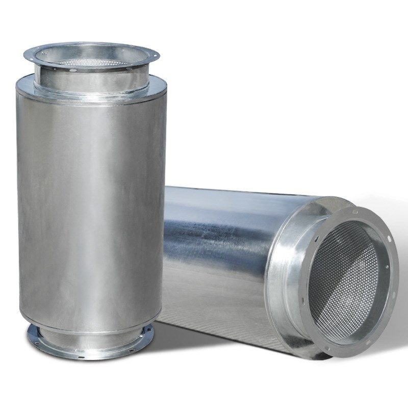 圆形管道消声器 通风管道降噪消声静压箱消音箱 风机降噪吸音风管,机械设备,其他机械设备,淘宝优惠券,粉丝福利购,淘宝优惠卷