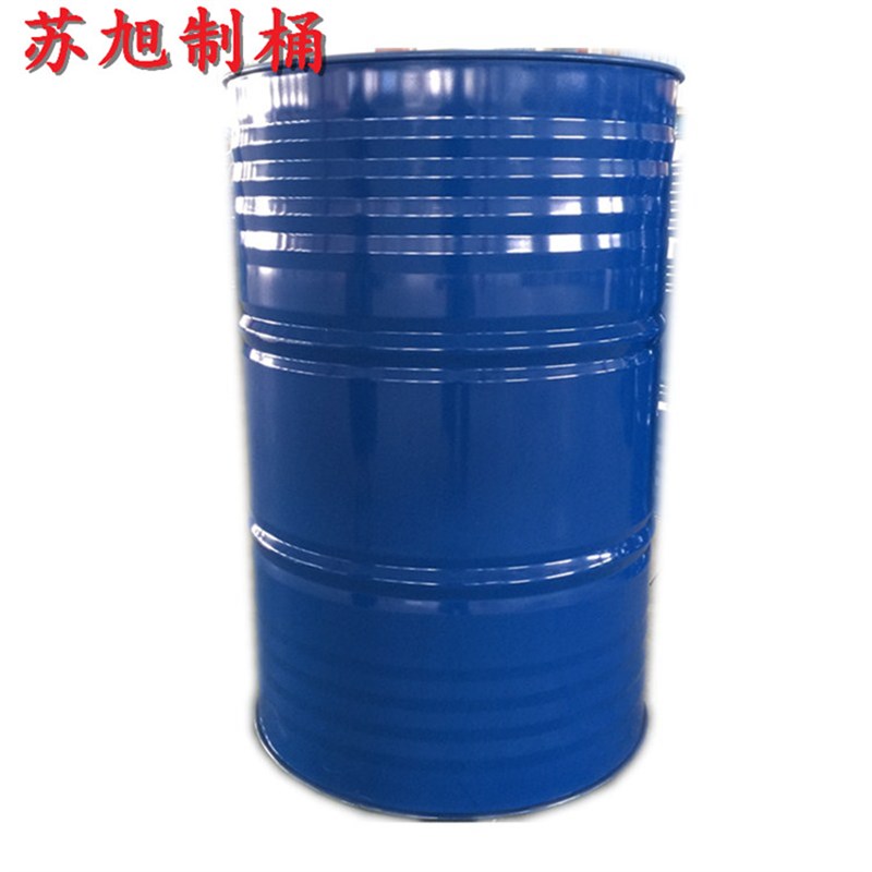 油桶200升闭口圆形水桶汽油桶大铁皮桶装饰烤漆圆形钢桶化工桶