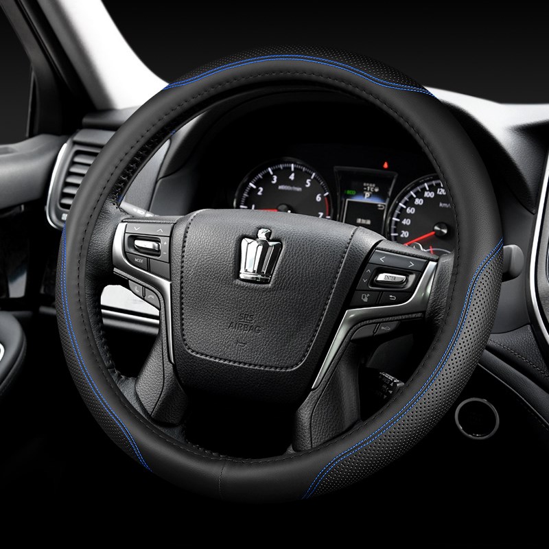 适用于丰田皇冠方向盘套12代皇冠13代14代款免手缝把套