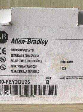 罗克韦尔AB Allen-Bradley 时间继电器700-FEY2QU23 FEY2Q
