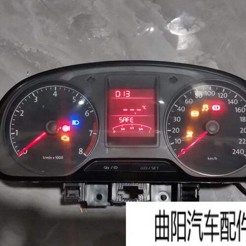 汽车配件大众新款捷达组合仪表盘总成玻璃面罩手动挡自动挡原车拆