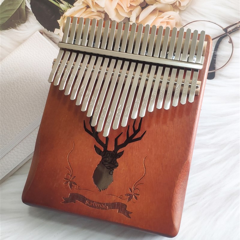 拇指琴卡b林巴琴21音电箱17音水晶手指琴kalimba便携易学乐器礼物