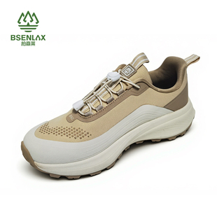 BSENLAX柏森莱2025新款运动户外登山鞋男透气轻便防滑耐磨徒步鞋