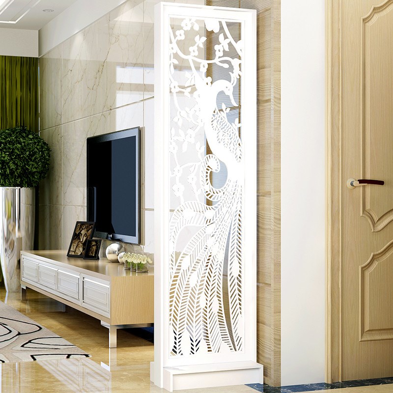 屏风隔断客厅新i中式玄关置物架进门简约现代入户创意装饰移动遮