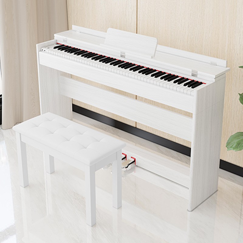 厂家代发电e钢琴88鍵重锤数码电子琴家用便携初学专业考级立式钢