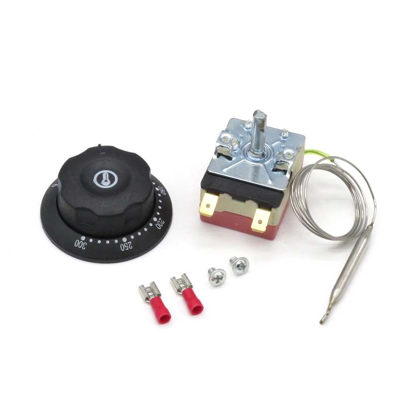 电油炸炉温控g开关 电饼铛温控器 烤肠机开水桶旋钮温度控制大功
