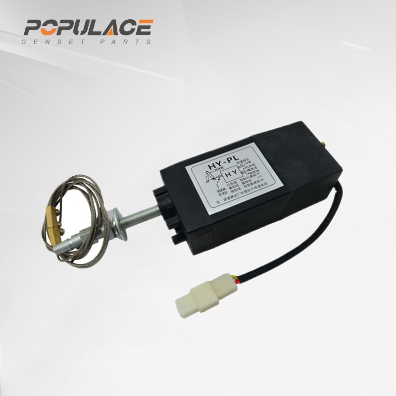 HY-PL柴油发电机组电动油门控制器开关改装自动调速转T速器12v24v