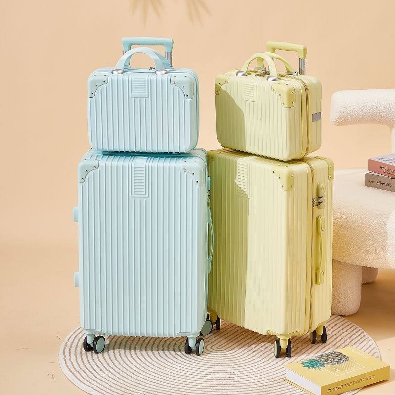 行李箱20寸女男学生子母拉杆箱万向轮旅I行箱结实耐用密码箱登机