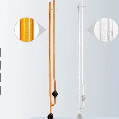 天玻白 棕夹式微量滴定管四氟玻璃活塞 1 2 3 5 10ml A级过检