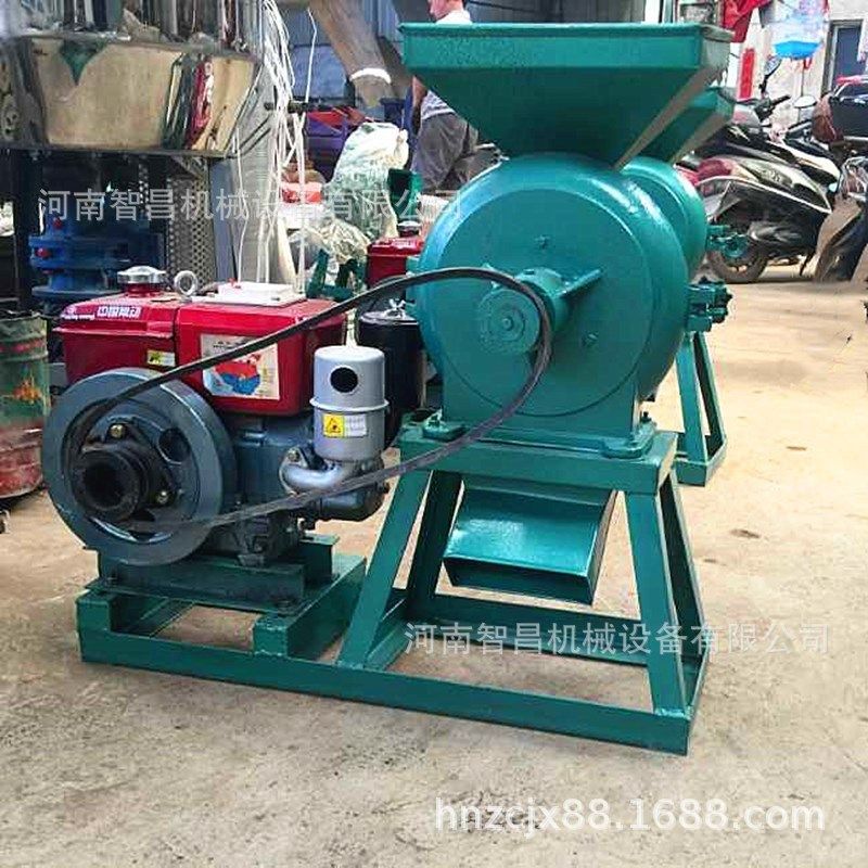 直销柴油动力齿盘式磨粉机 湿大豆粉碎磨浆机 一风吹万能粉碎机,机械设备,粉碎机,淘宝优惠券,粉丝福利购,淘宝优惠卷