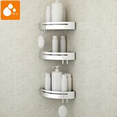 浴室免打孔卫生间壁挂置物架厕所洗澡洗手间洗漱台收纳吸盘吸壁式