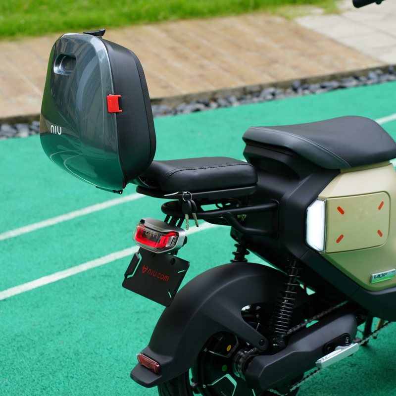 小牛uqi+2022靠背尾箱电动车后备箱u2改装尾箱新款uqi+电瓶车配件