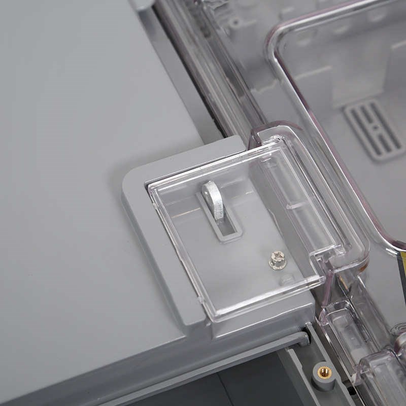 新国网半透明三相单相12/16户电表箱户外防水塑料电表箱配电箱