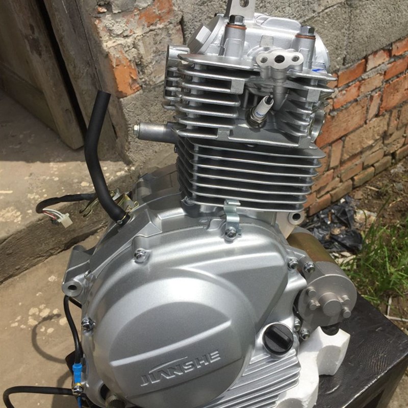 适用建设JS125-6F(V6)摩托车发动机总成 带档位显示