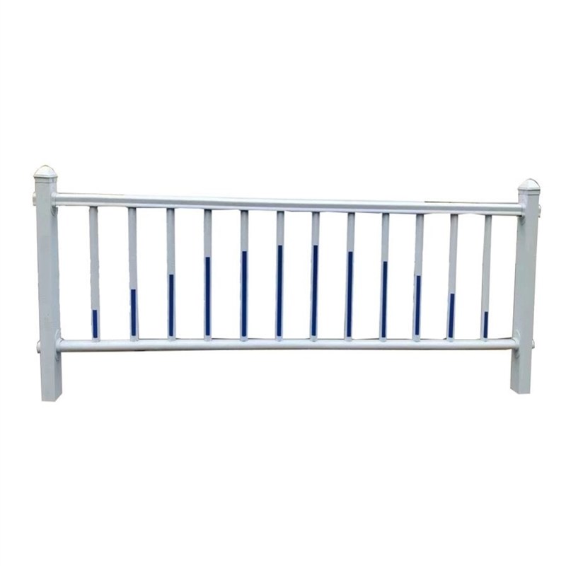 城市市政道路护栏隔离栅锌钢市政围栏人行道防撞栏安全隔离栅马路