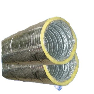 中央空调保温软管夹筋保温管中央空调软风管消音加厚加筋保温管