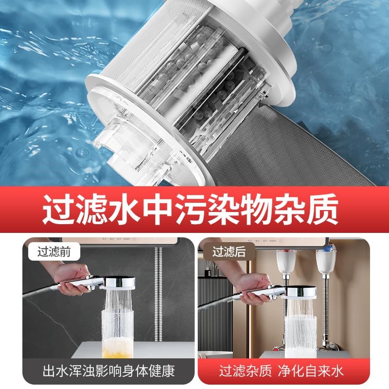 热水器防电墙过滤型隔电阻防漏电保护器多功能大流量前置净水除氯