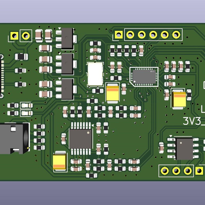 ES9038Q2M I2S DSD 数字音频输入DAC解码板 开发板 demo演示模块