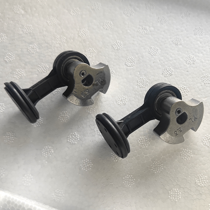 车载充气泵配件连杆活塞偏心轮缸筒钢圈单缸双缸车用打气泵充气杆