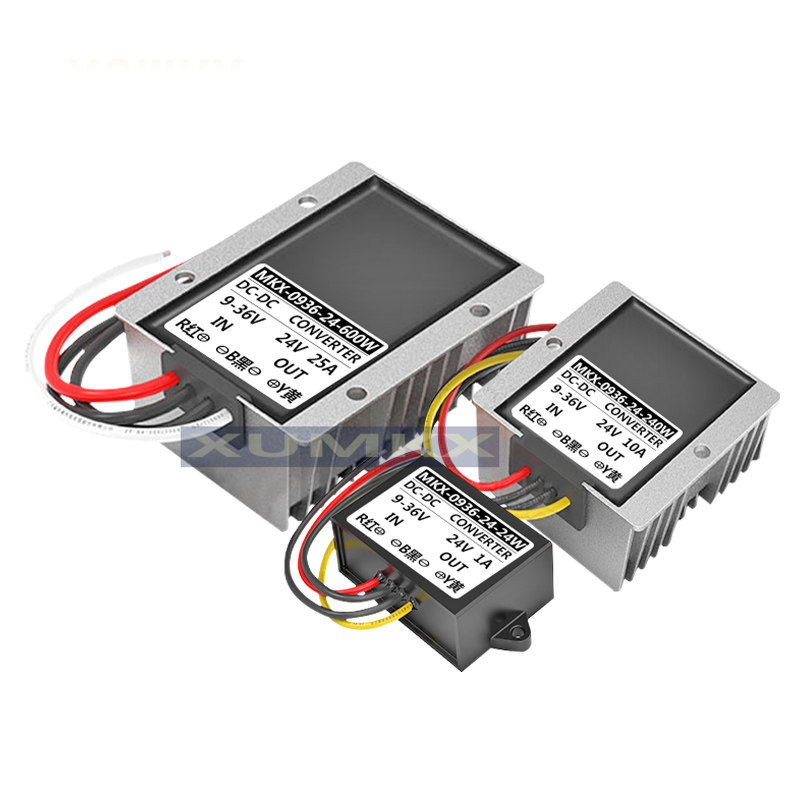 9V至36V转24V模块3A5A8A10A自动升降压电源模块24V稳压电源转换器