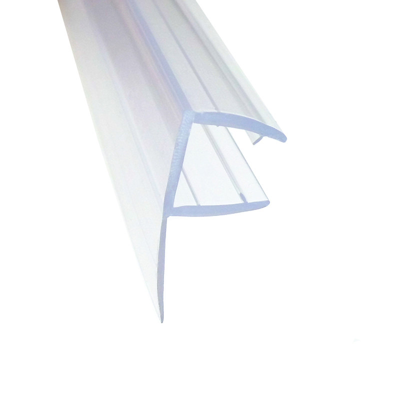 f型挡水条 防水条密封条 移门淋浴房玻璃门侧边挡水隔水防漏风条