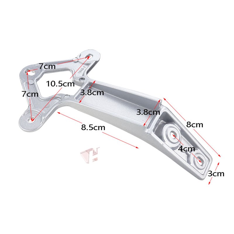 冠能雅迪电动车M6後靠背後扶手後尾翼靠背总成YADEm6轻摩版配支架