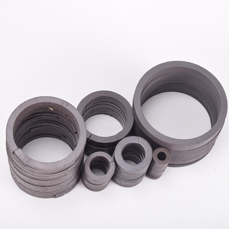 SC40/50/63气缸橡胶软磁环感应C型磁石39.5*25*49.5*35*62.5*48*5