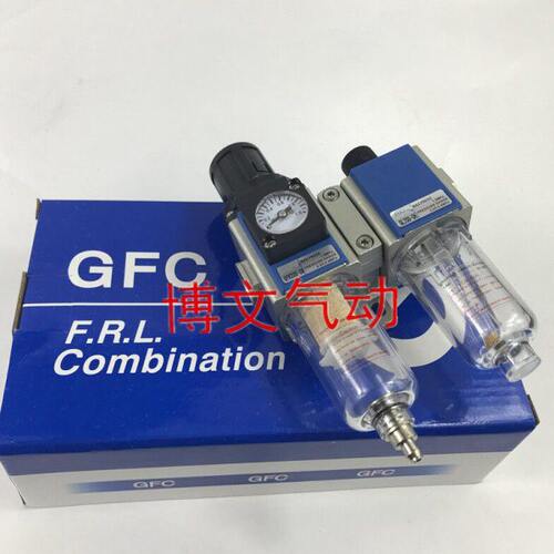 二联件GFR200-08 GL200-8 GFC200-08两连体过滤减压阀气源处理