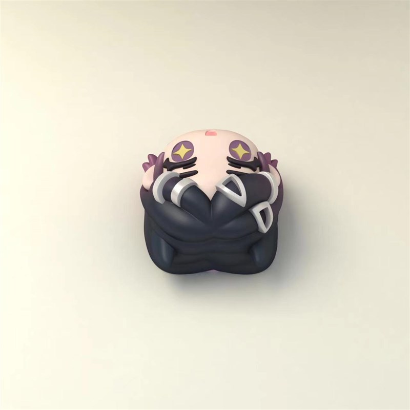 暮蝶键帽无畏契约游戏键帽树脂键帽机械键盘个性立体按键帽客制化