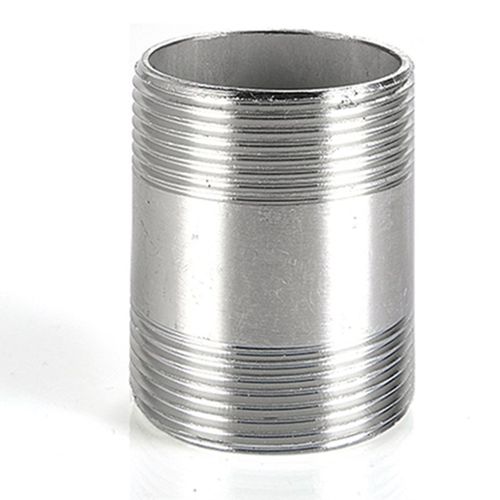 钛材料钛管单头丝 TA1 TA2钛合金双头丝 加工定制连接管 内丝管固