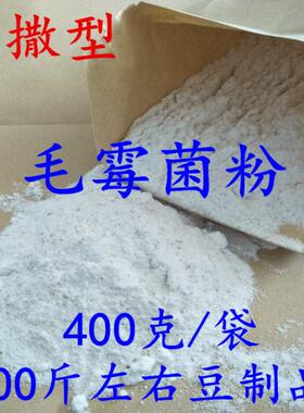 小家君直撒毛豆腐菌种豆腐乳曲霉豆渣发酵霉千张红菌400g毛霉曲粉