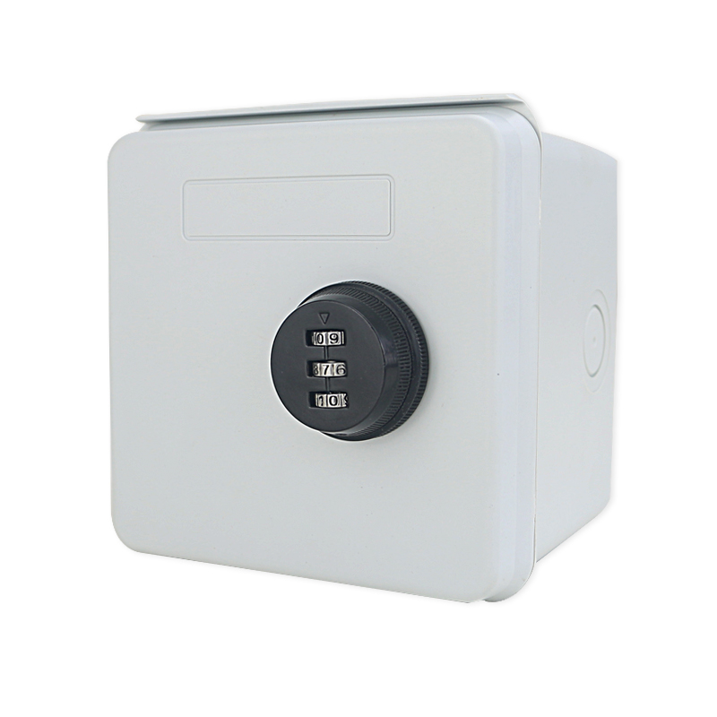 户外电动瓶车充电插座锁盒密码保护箱86型开关防盗防水防溅盒明装