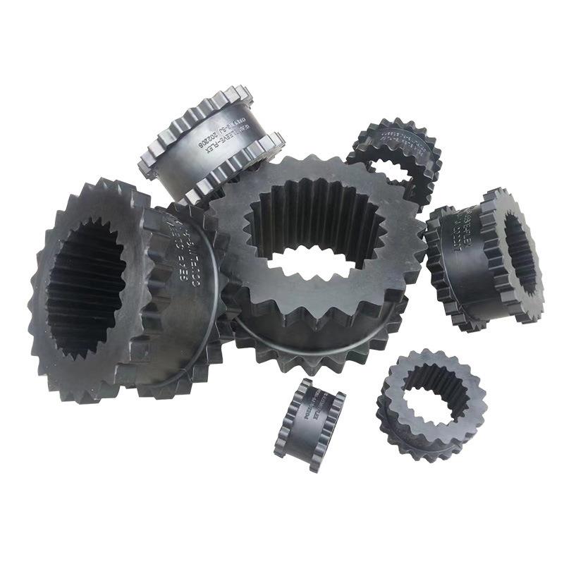 现货橡胶齿套胶齿弹性体联轴器胶齿工程机械连接胶齿联轴器配件