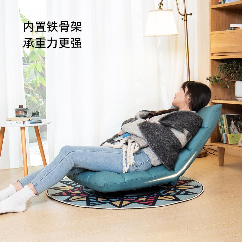懒人沙发经典十八格小沙发客厅阳台休闲阅读旋转小躺椅单人沙发