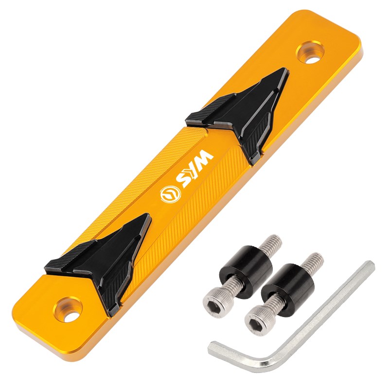 适用三阳哈士奇150改装o排气管防护支架JET SL 125/150排气盖装饰