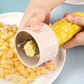 家用分离器手动不锈钢工具脱粒小刨玉米器玉米创意玉米粒厨房塑料