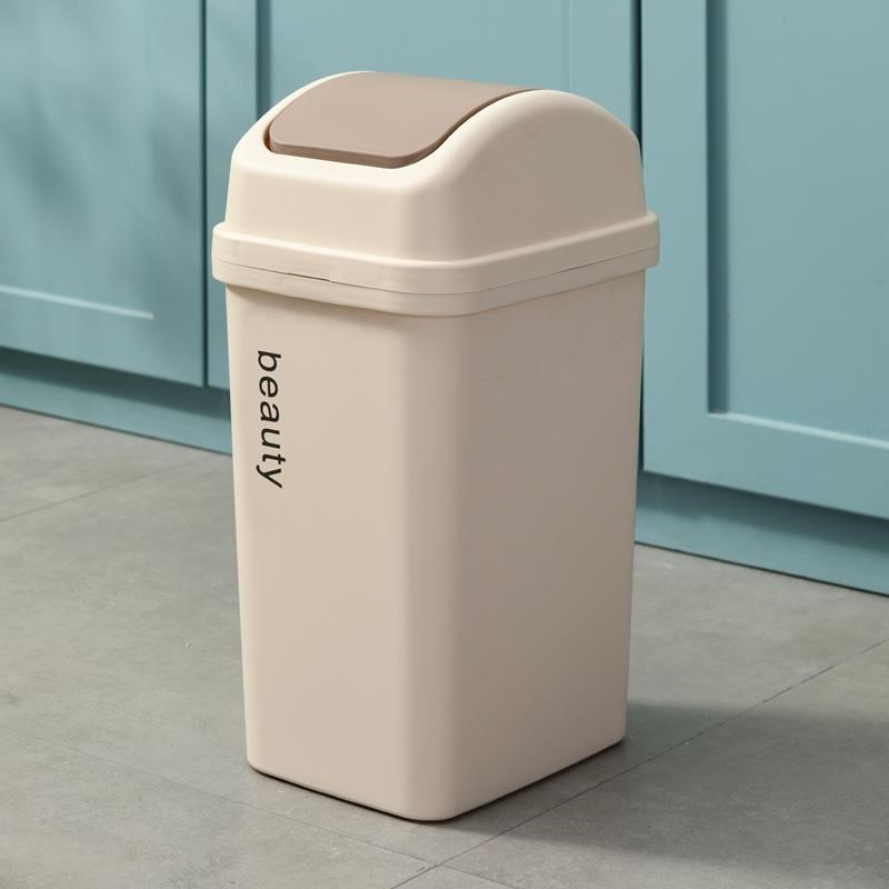 万昌垃圾桶家用大容量创意y摇盖式垃圾桶欧式化妆室垃圾桶
