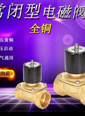气动水管2w-025-08常开2w160-15电磁220控制阀220v冲水阀2w040-10