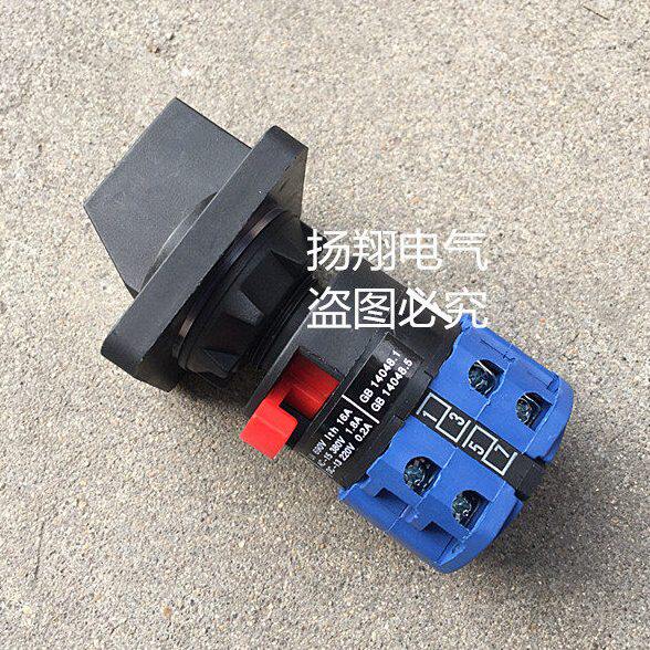 LW39B-16D202/2C 单孔带面板暗锁型转换开关LW39-16C-40B-202/2