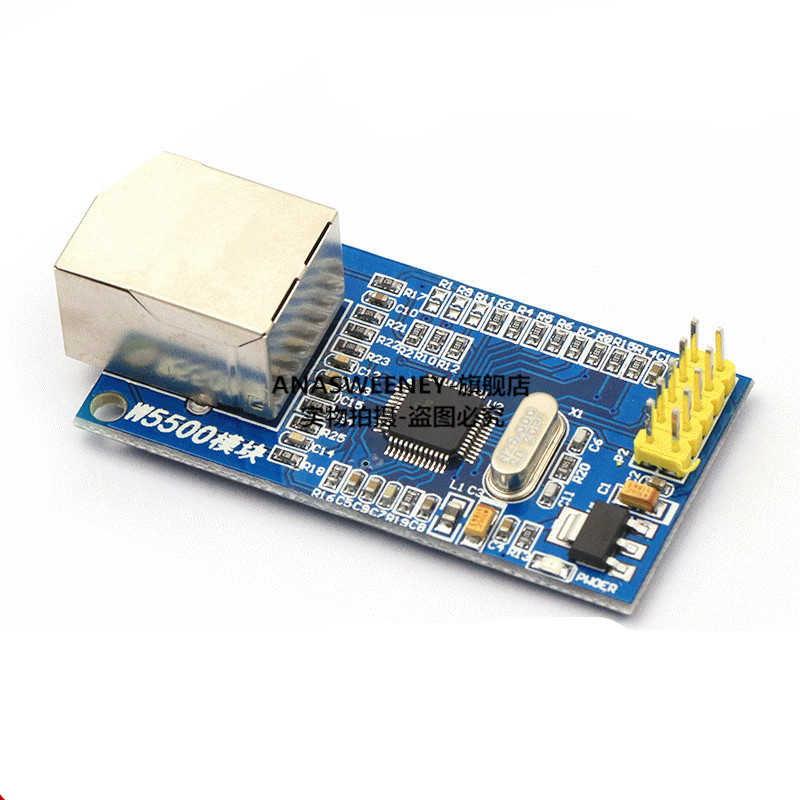 网络模块 W5500 全硬件TCP/IP协议栈 以太网51/STM32单片机