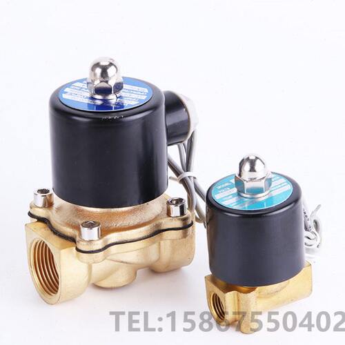 2W400-40 1.5寸全铜水阀 直动式电磁阀 一寸半口径电磁阀 水阀