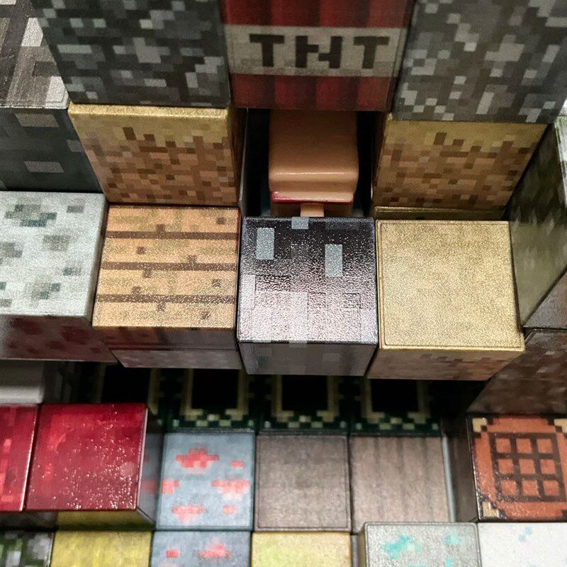 我的世界磁力方块磁铁磁吸铁石迷你积木益智拼装男孩玩具儿童礼物