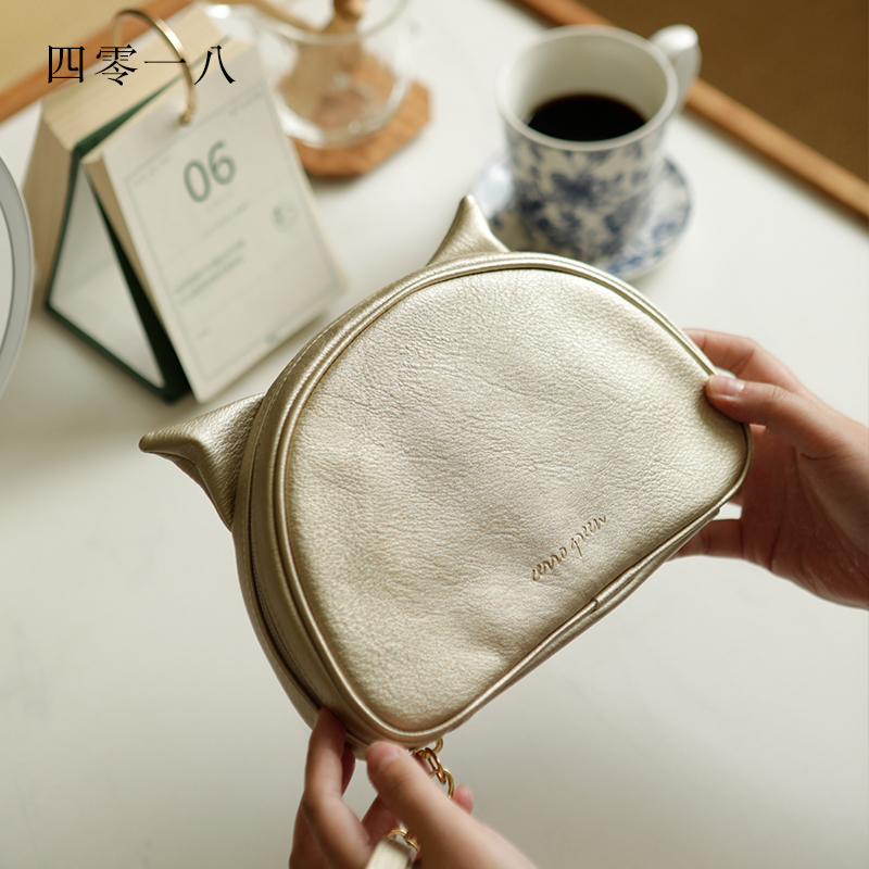 小金猫刷包收纳包化妆包