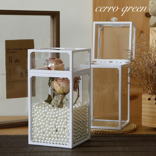 化妆刷收纳盒带盖防尘带盖